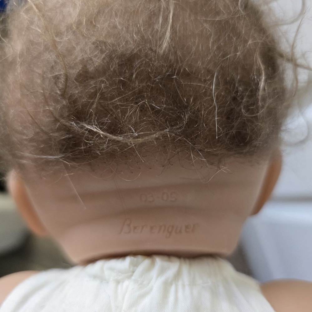 17" Reborn Berenguer Baby Doll Weighted With Cloth Body Around 3.2 Lbs 03-05 - Picture 9 of 14